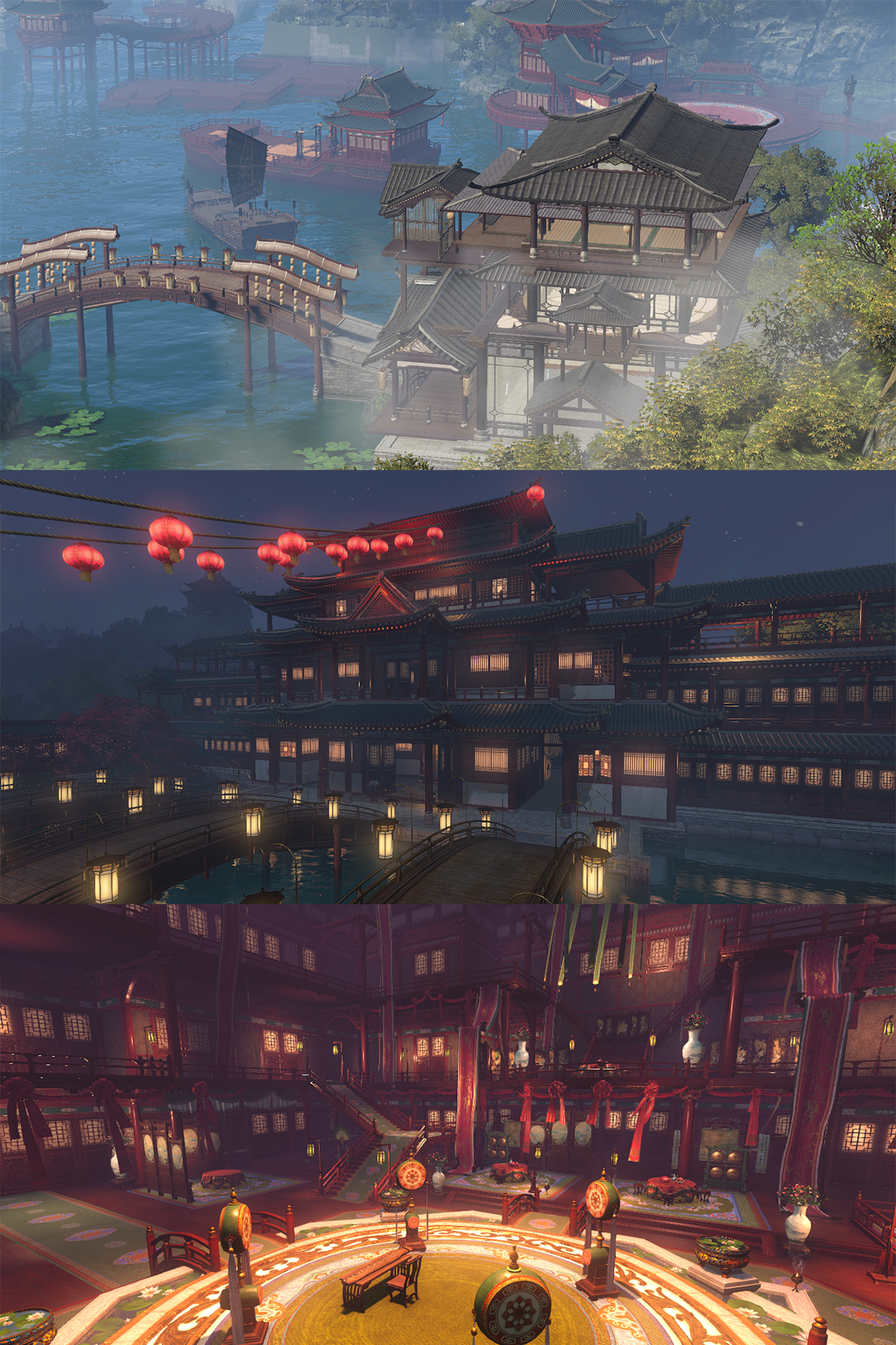 《烟锁滕王阁·侠影红绡劫》滕王阁场景设计分享