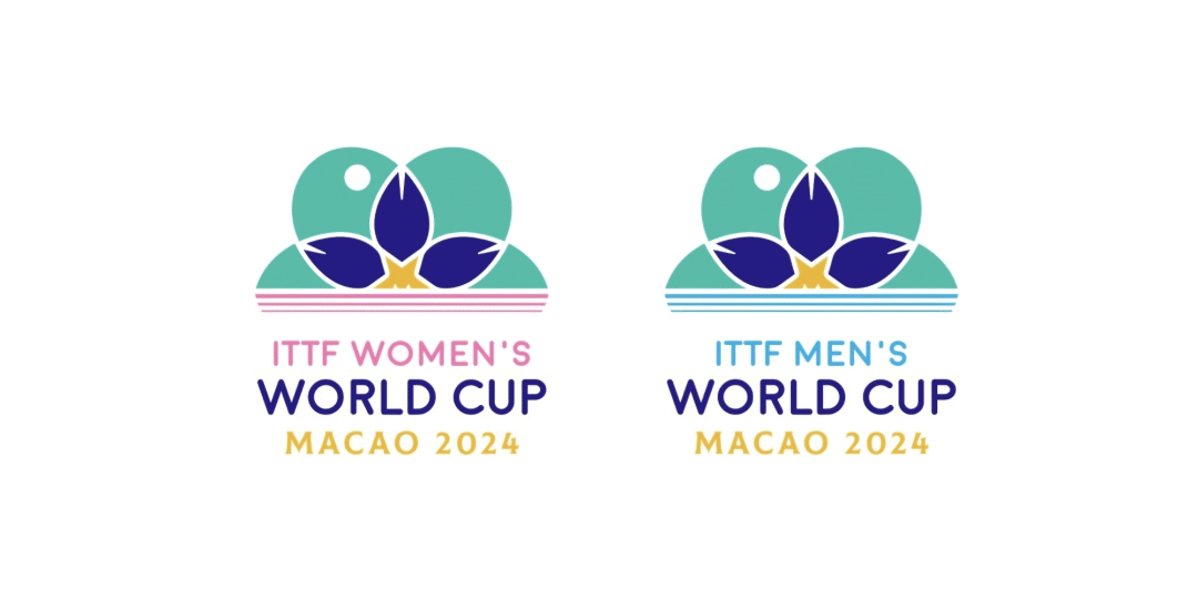 2024澳门国际乒联男子及女子世界杯会徽和吉祥物公布!