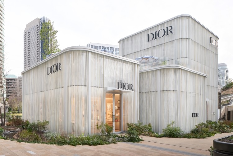 隈研吾新作：Dior东京旗舰店，全新的建筑表皮