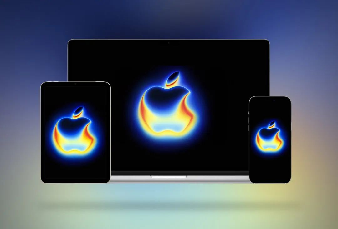 Apple 为2025 秋季发布会设计了一个可以互动的“热传导”标志！