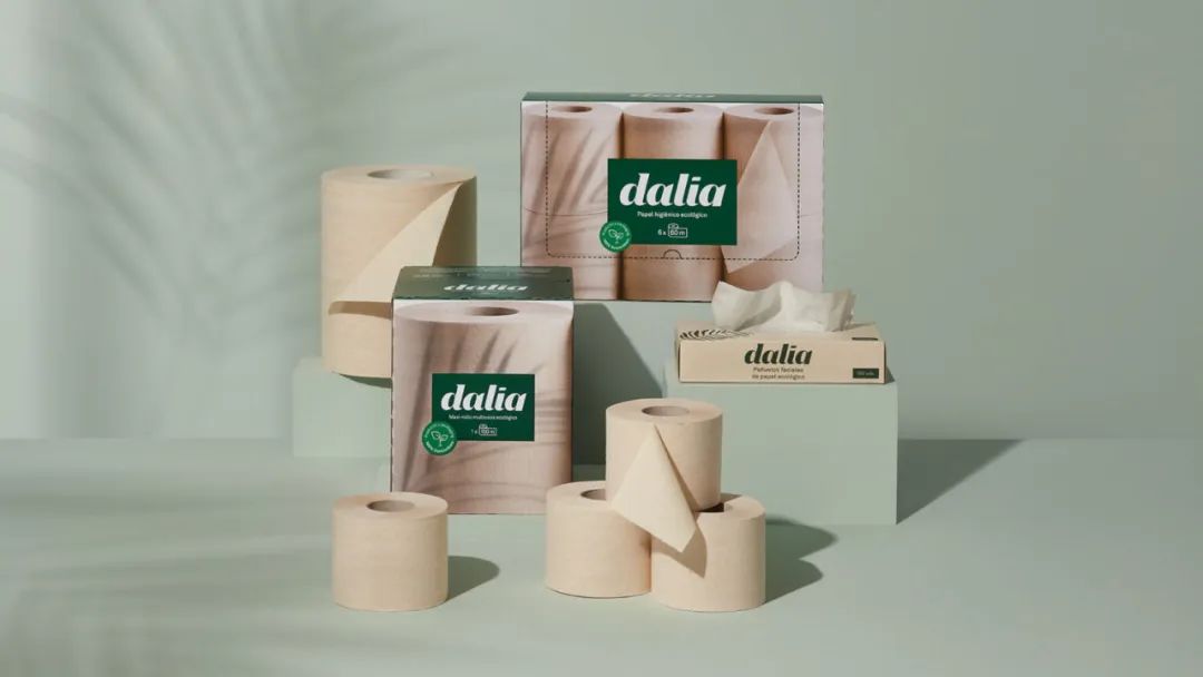 环保卫生纸品牌包装设计