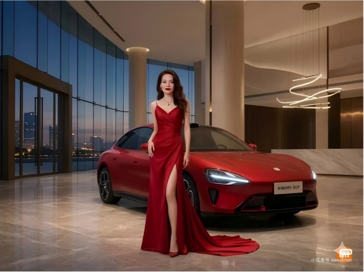 在舒淇和苏炳添之间，小米SU7选择了谐音梗