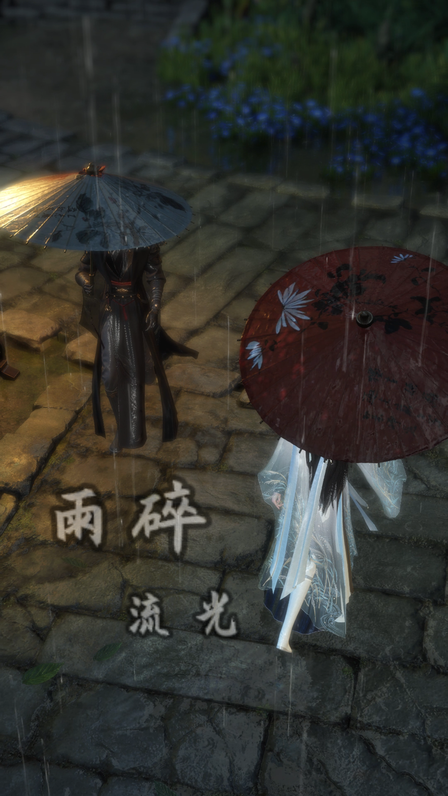 檐雨如弦，湿了杭州三更的青石板……