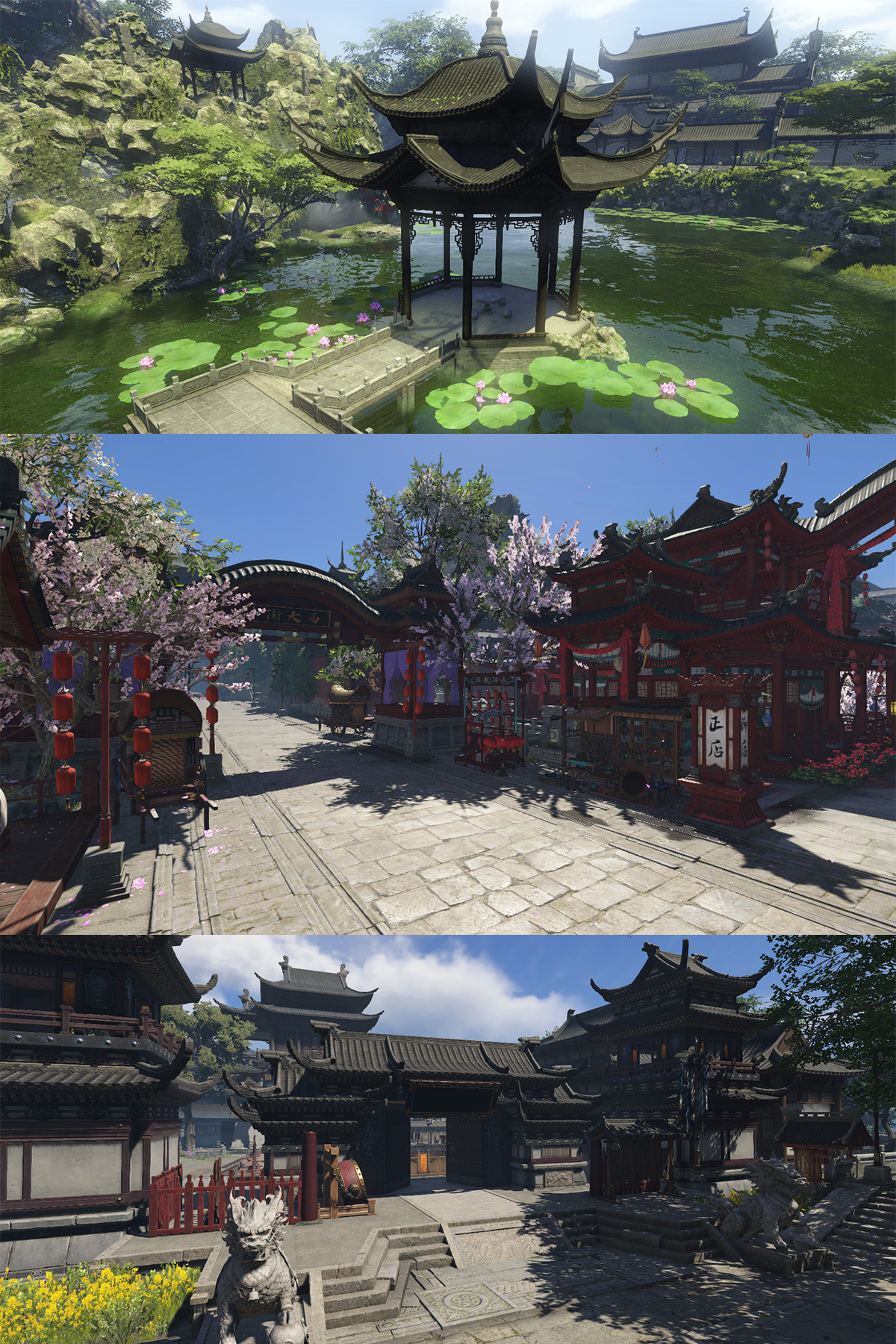 《烟锁滕王阁·侠影红绡劫》周边场景设计分享