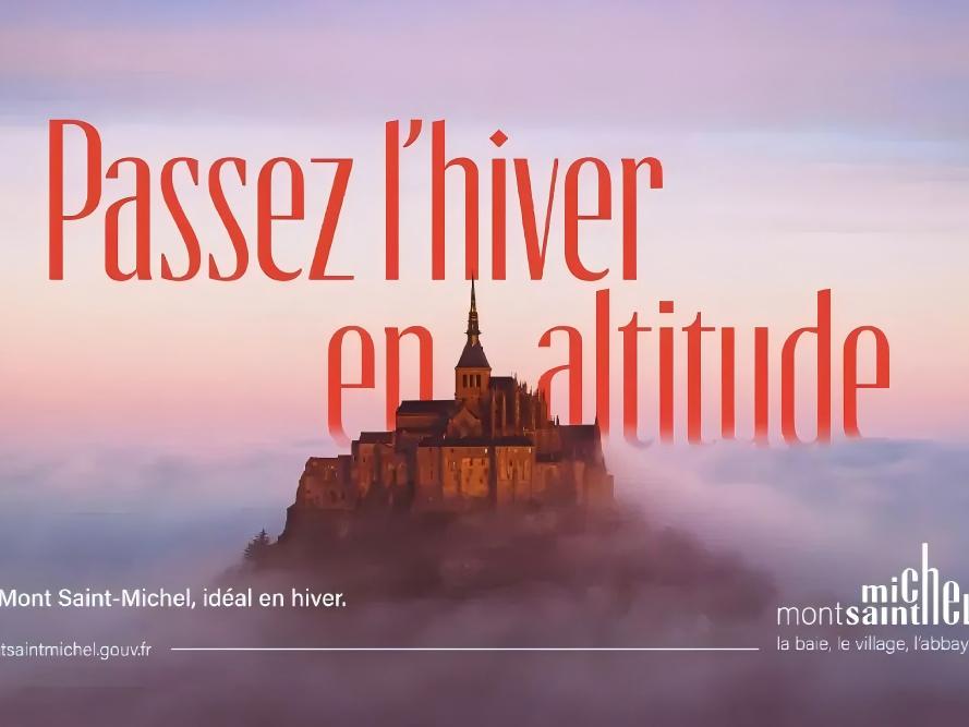 字体作为骨架!圣米歇尔山推出与其传奇地位相匹配的全新品牌形象