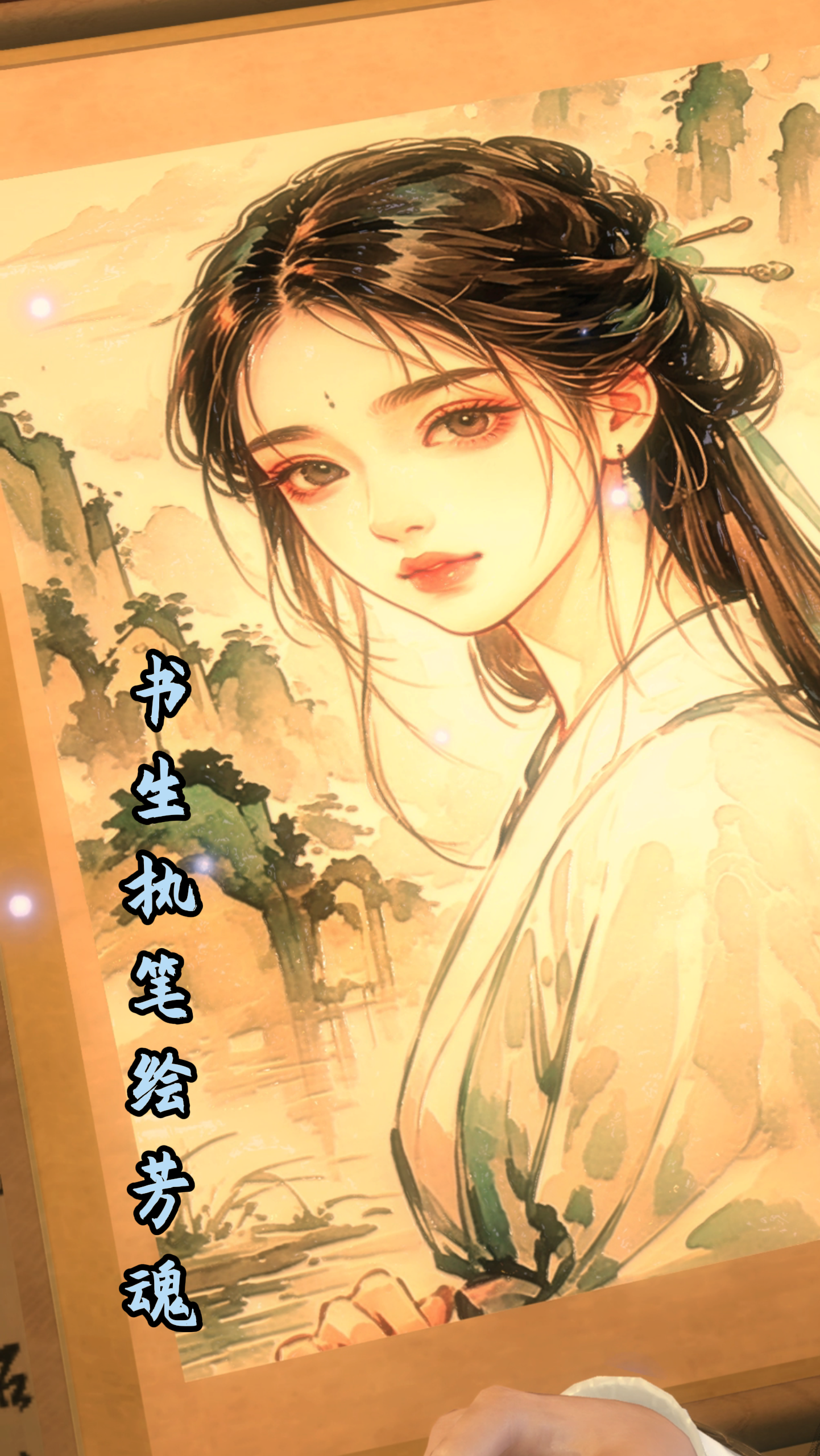 他用一支笔，画出了一场梦中之恋……