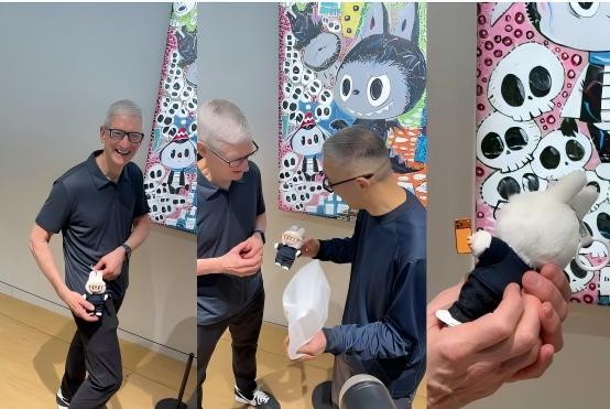 库克“面基”Labubu之父,谁赢得更麻?